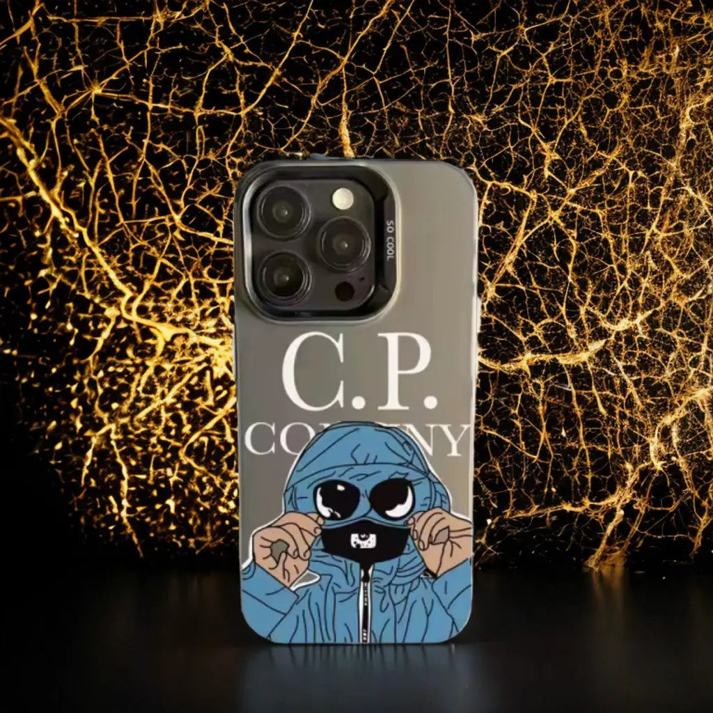 Meilleure coque iPhone 2026 – Coque CP Company noire Flexcase