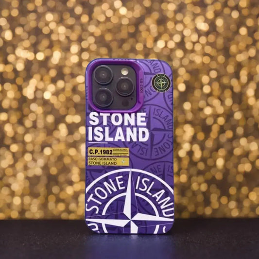 Coque violette Stone Island Flexcase