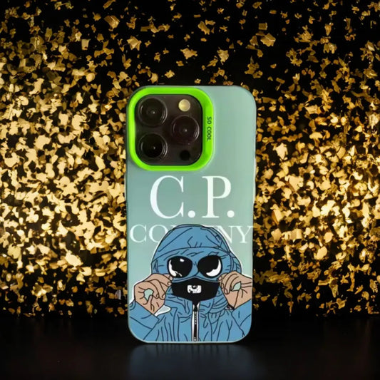 Coque iPhone CP Company verte — Flexcase