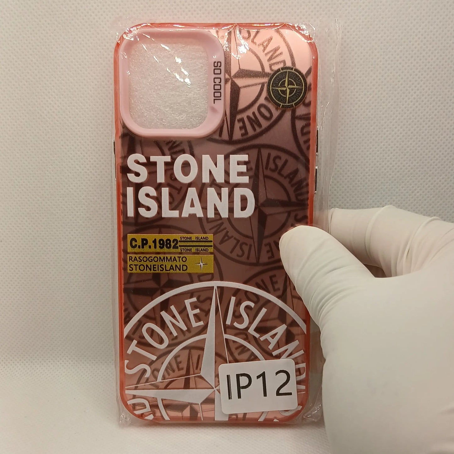 Coque iPhone Stone Island Rose iPhone 11 à 16 | Flexcase Flex Case