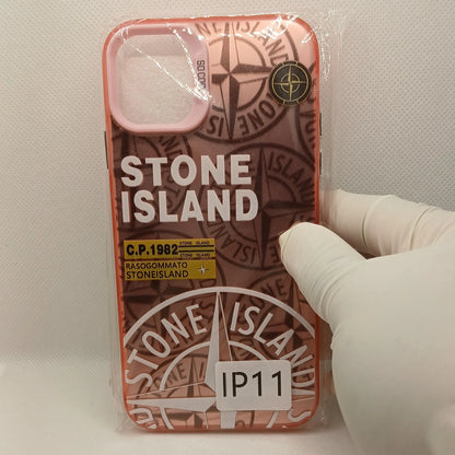 Coque iPhone Stone Island Rose iPhone 11 à 16 | Flexcase Flex Case