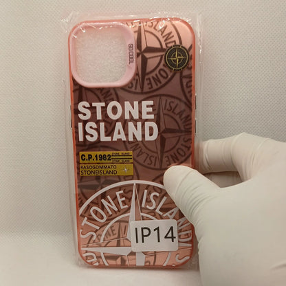 Coque iPhone Stone Island Rose iPhone 11 à 16 | Flexcase Flex Case