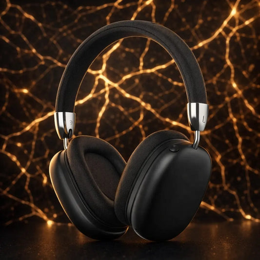 Casque Bluetooth Flexcase Audio One noir ANC annulation bruit charge rapide compatible iPhone Android

