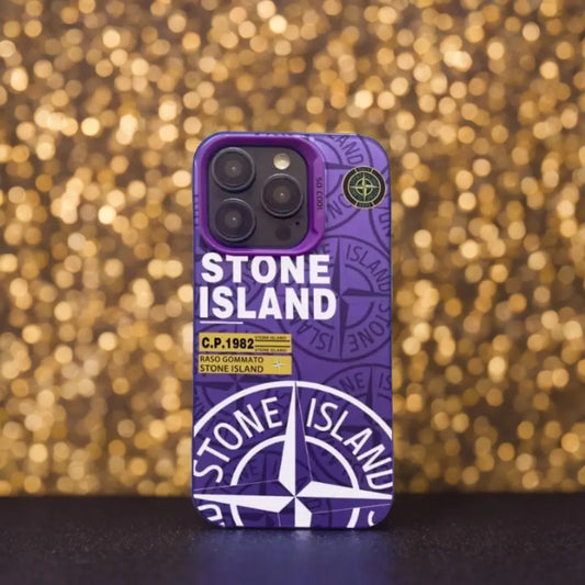 Coque violette Stone Island – protection et style urbain